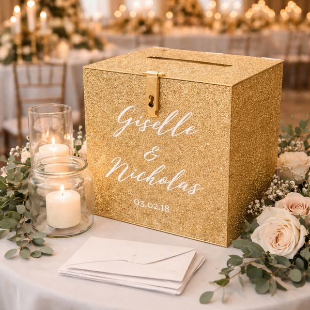 Caja de sobres personalizada